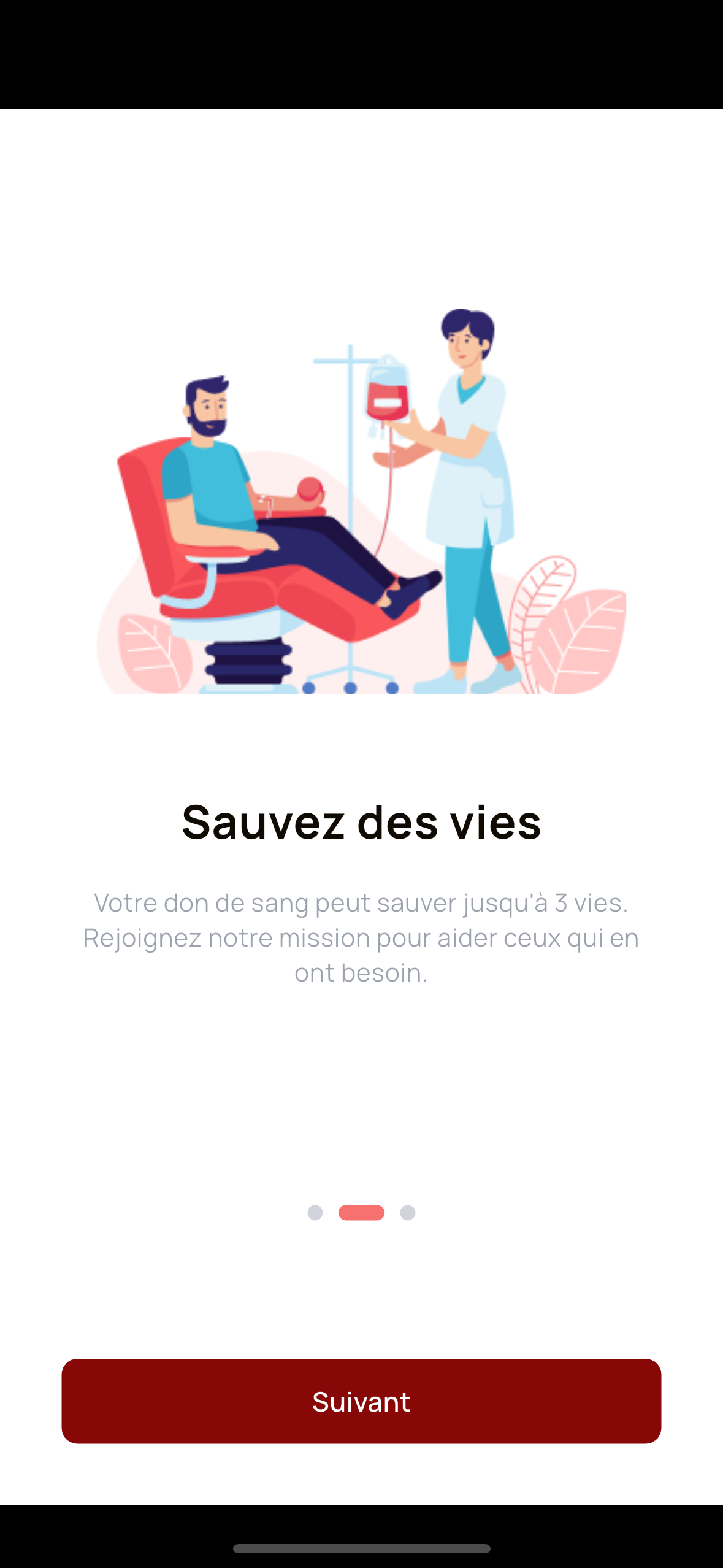 A&B Project EE app screen 2